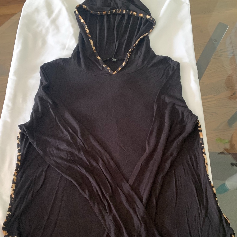Hooded Long Sleeve Top